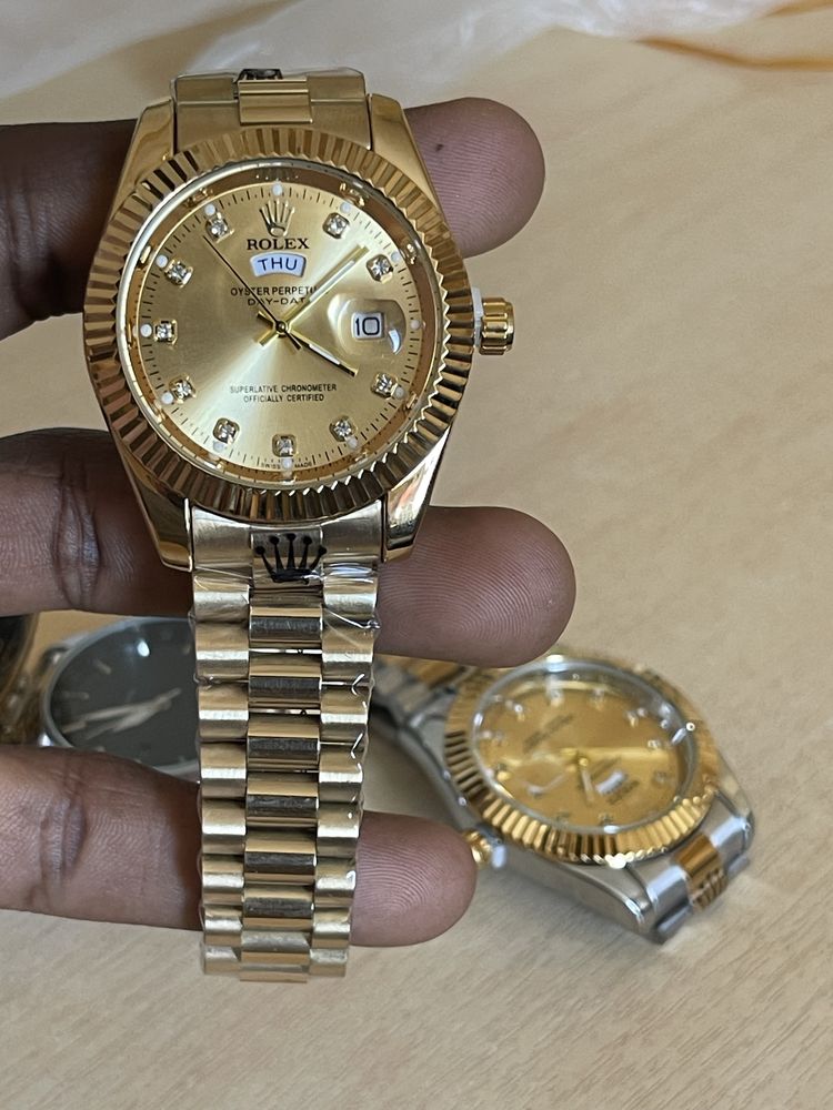 Tissot, Rolex , Patek Phellipe, Frank muller
