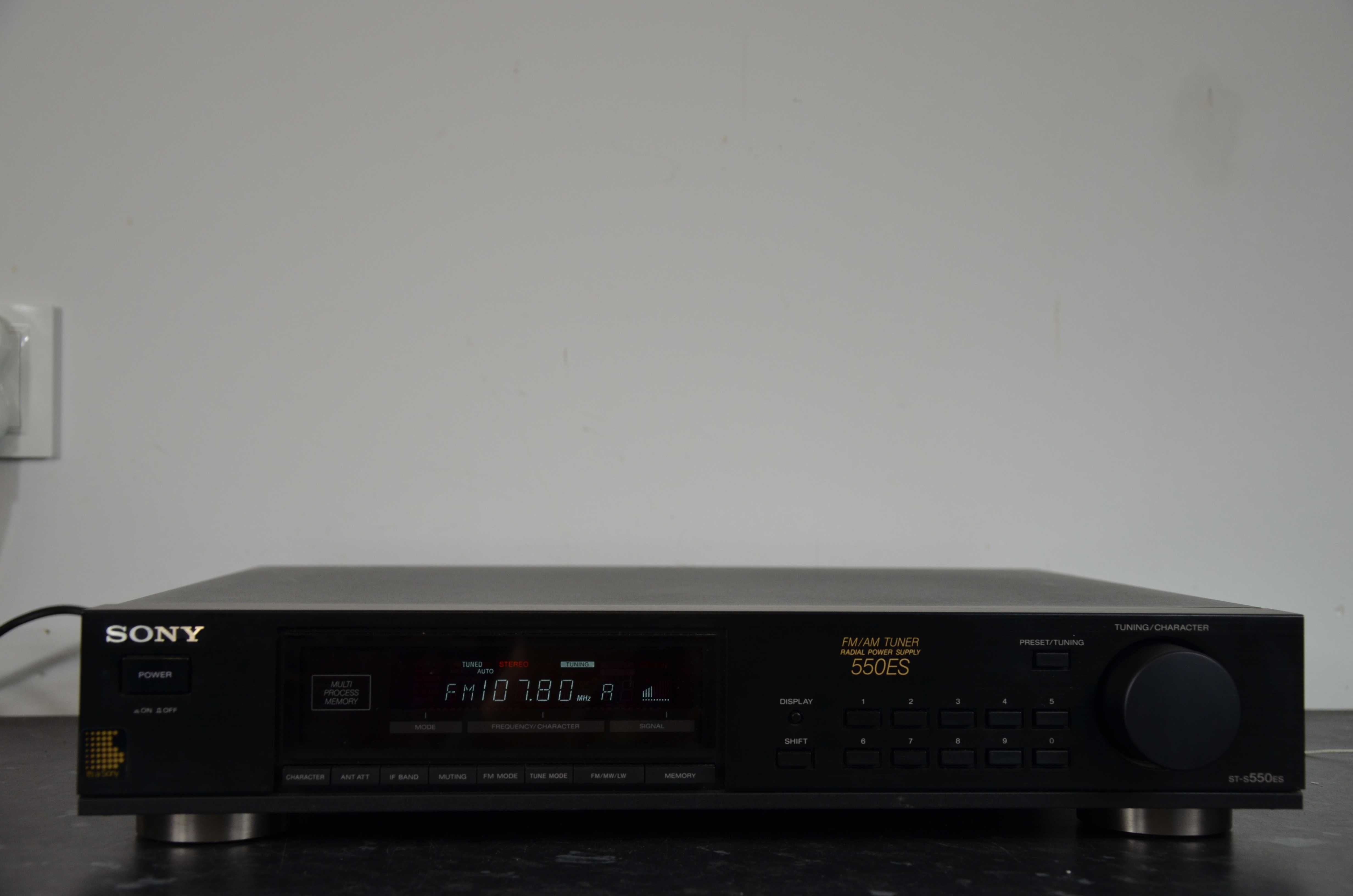 Tuner radiowy cyfrowy Sony ST-S550ES czarny