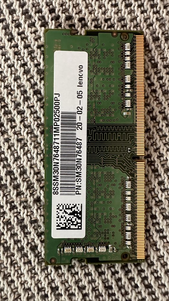 Pamięć Samsung 4GB 1Rx16 PC4- 2666V