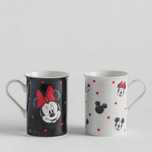 Komplet porcelanowych Kubków Mikimouse  w ozdobnym pudełku na prezent