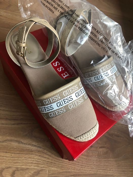 Guess espadryle- sandaly roz 7 lub 8