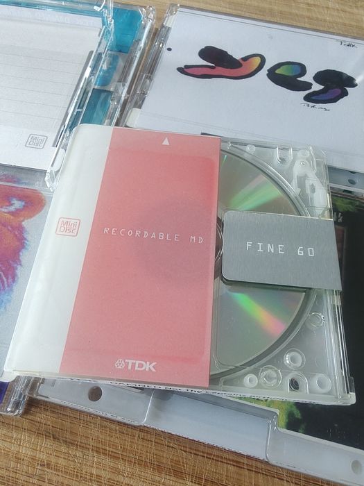 Mini disc TDK , Sony , Maxell,