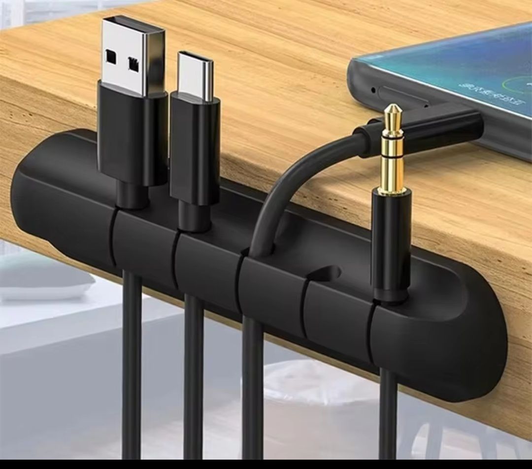 Силиконовый органайзер кабеля usb