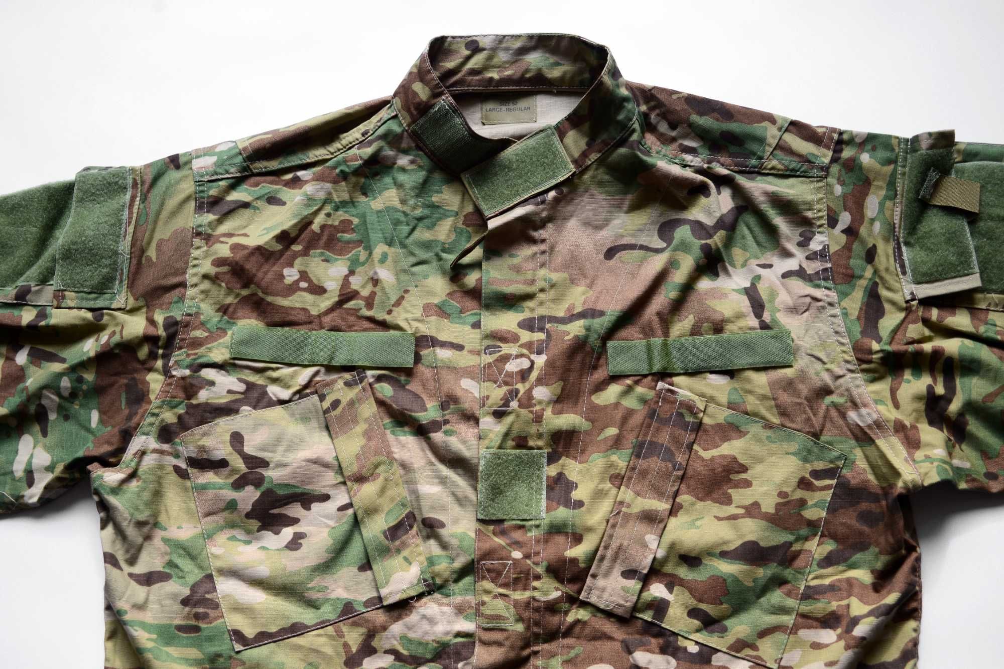 Тактическая рубашка китель Multicam ACU. Coat RipStop Poplin Large-R