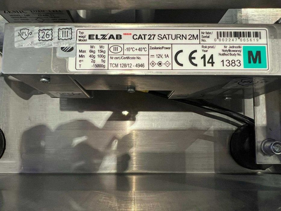 Waga sklepowa do zabudowy Elzab Saturn 2 CAT 27
