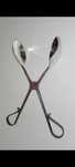 Pinça de Salada Vintage Banhada a Prata EP ZINC ITALY