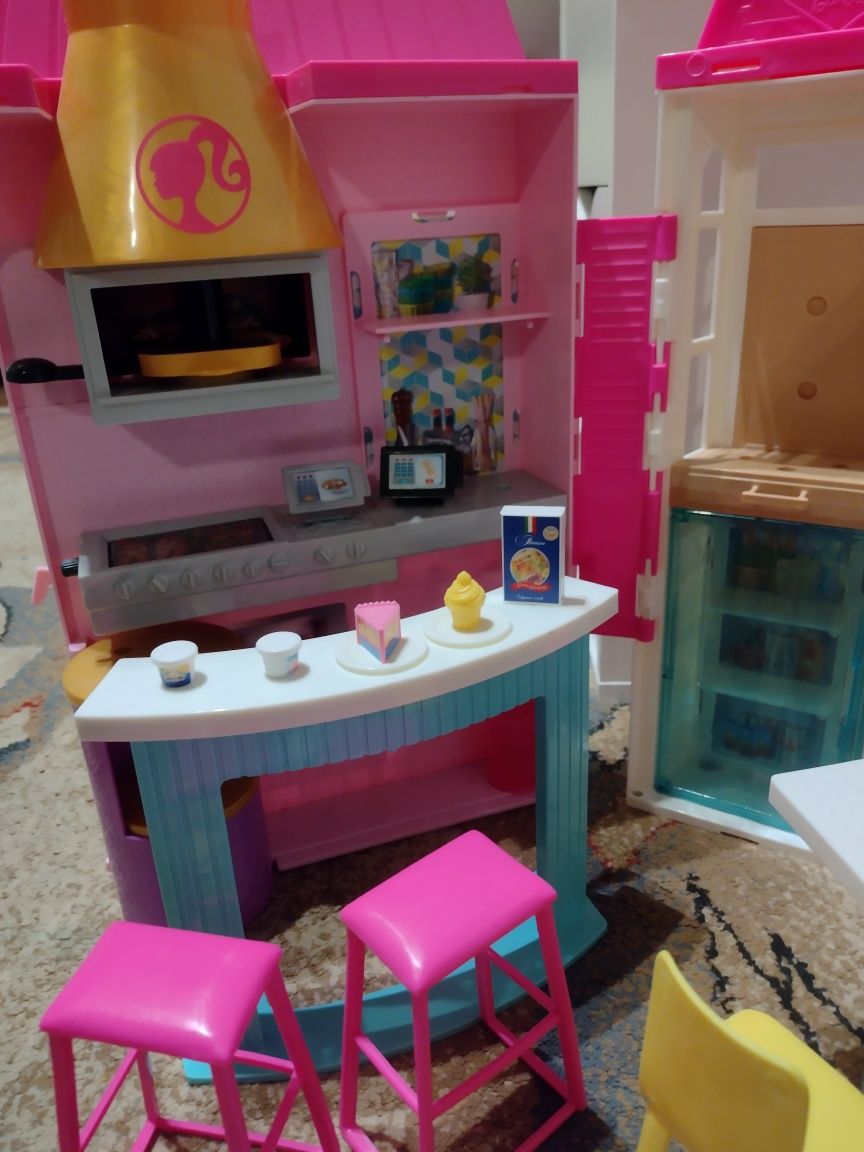 Restauracja kuchnia składana Barbie zestaw