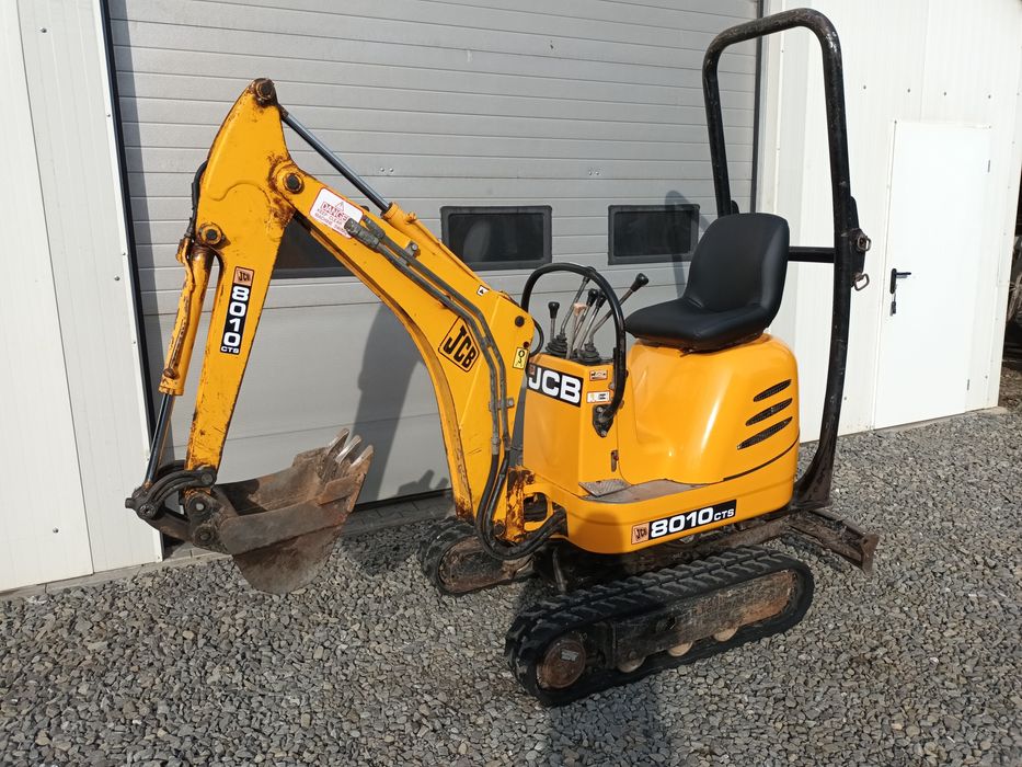 Minikoparka JCB 8010 Micro 1100kg 2006r Perkins. Rozsuwane podwozie