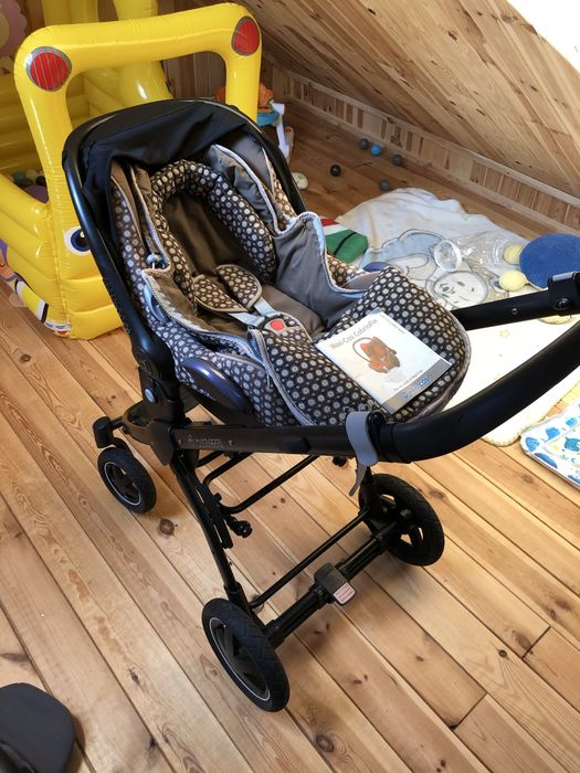 Wózek maxi cosi 3w1 gondola, fotelik, spacerówka, baza samochodowa