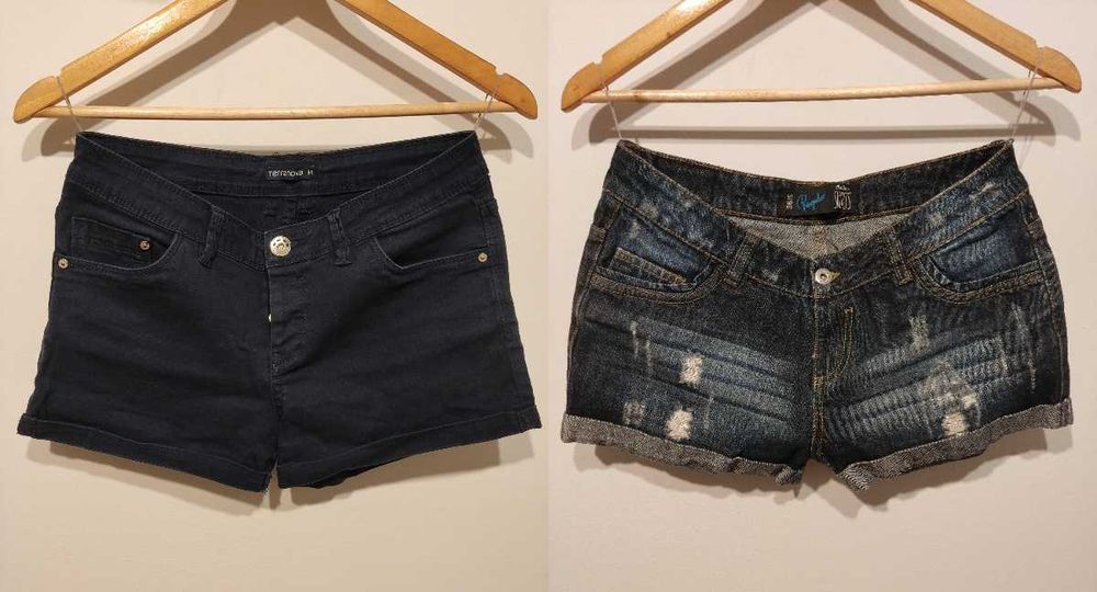 Damskie używane ubrania (11 szt.) S/M/L dobry stan