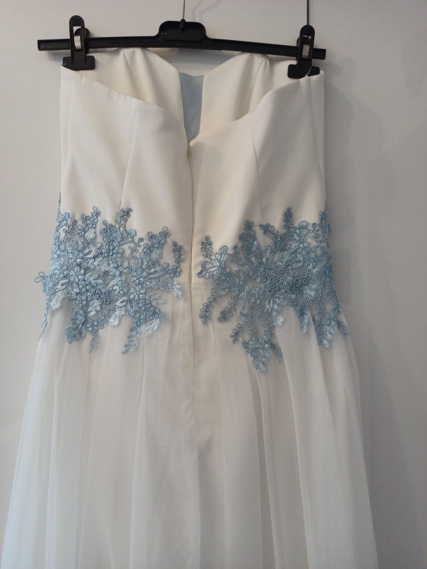 Biała tiulową suknia 36 Why Not