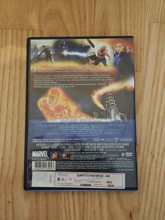 Quarteto Fantástico DVD