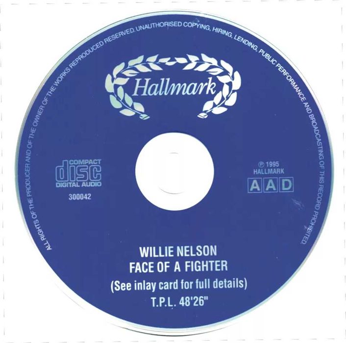 Willie Nelson - FACE OF A FIGHTER - CD 1995