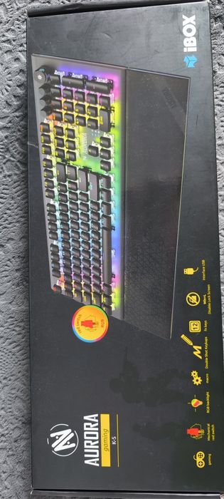 Klawiatura mechaniczna Auroa Gaming K-5 RGB