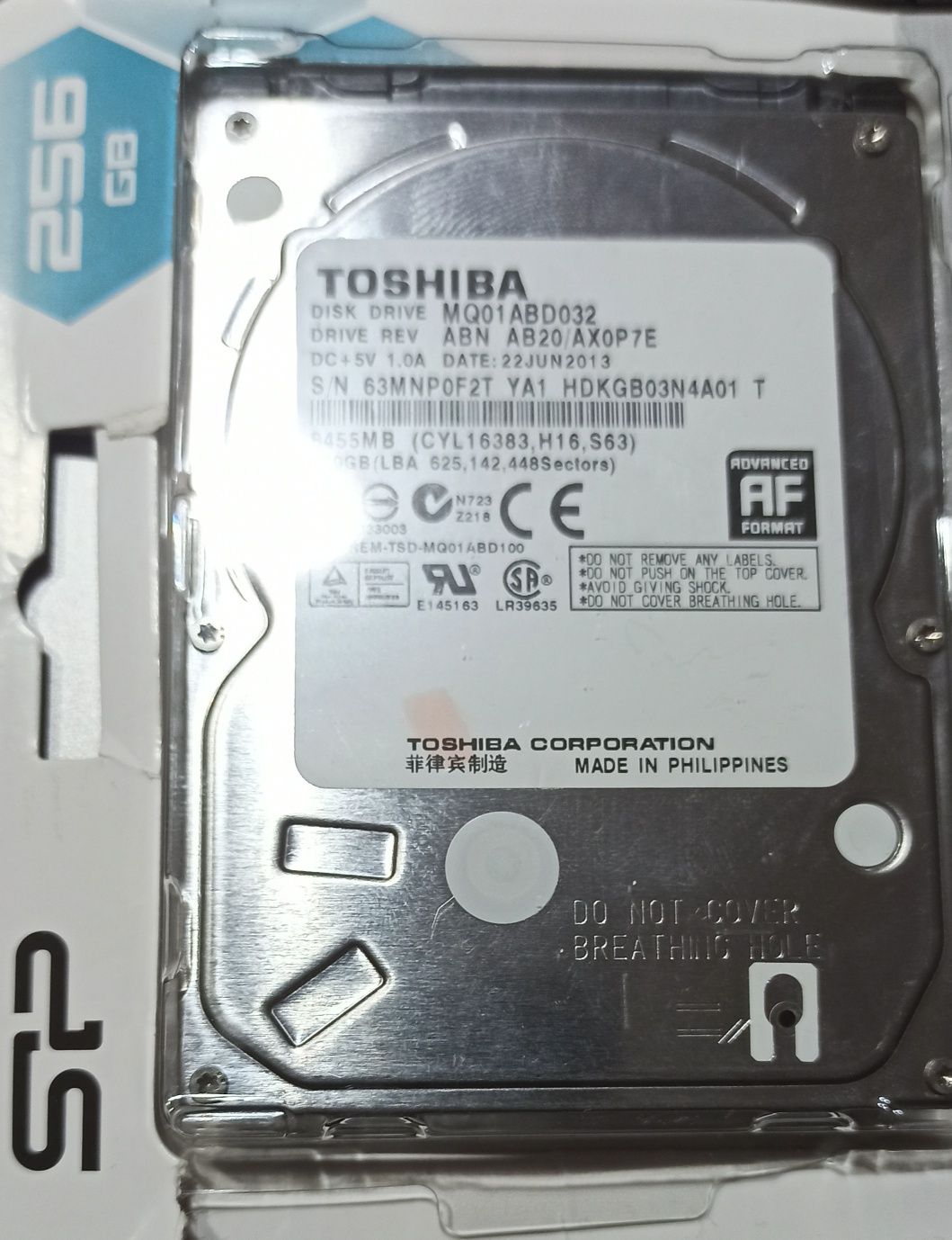 Dysk hdd 2.5" 320 GB TOSHIBA