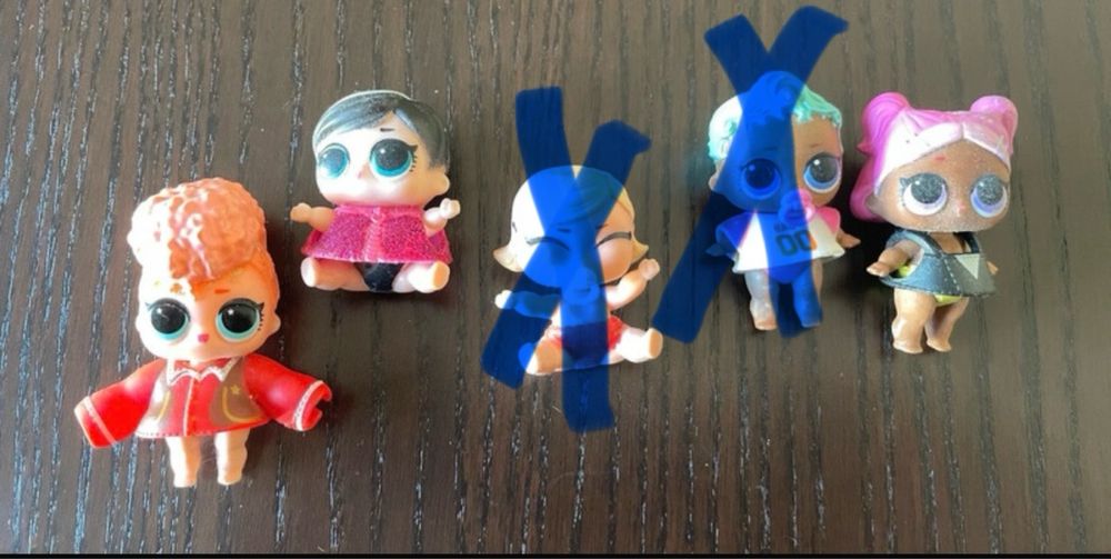 3 LOL bebés (conjunto 10)