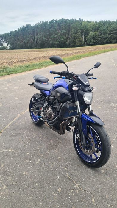 YAMAHA MT07 kat. A2 Akrapovic (cb650r, z650, duke790)