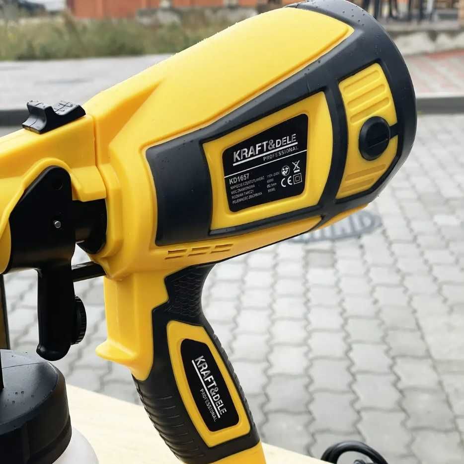 Фарбопульт Краскопульт електричний 650W Kraft&Dele KD1657 Польща
