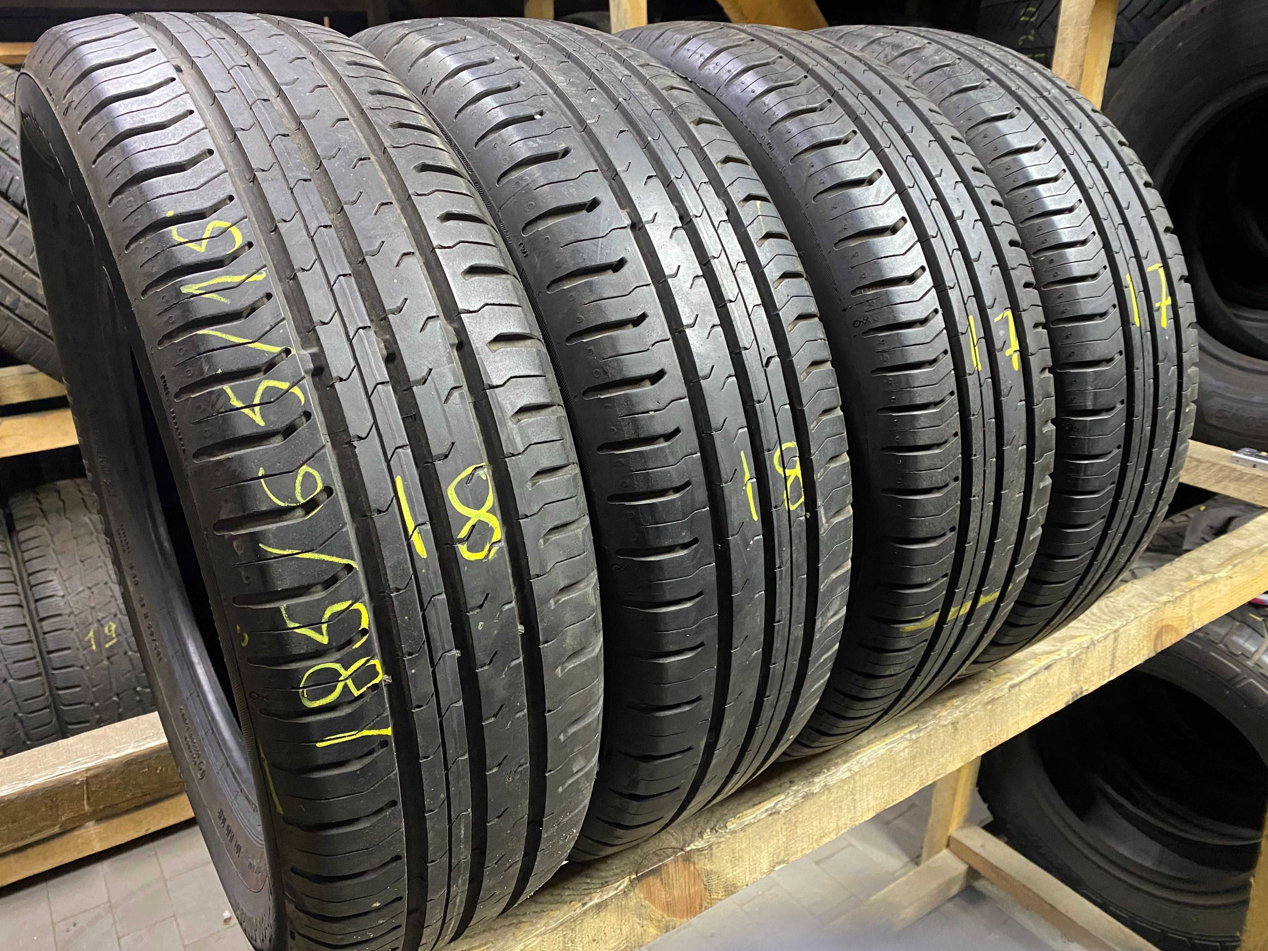 Шини літо 185/65R15 Continental ContiEcoContact5 17/18рік 4шт