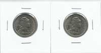 Moedas portuguesas – 2 moedas de 50 centavos de 1967 – BELAS