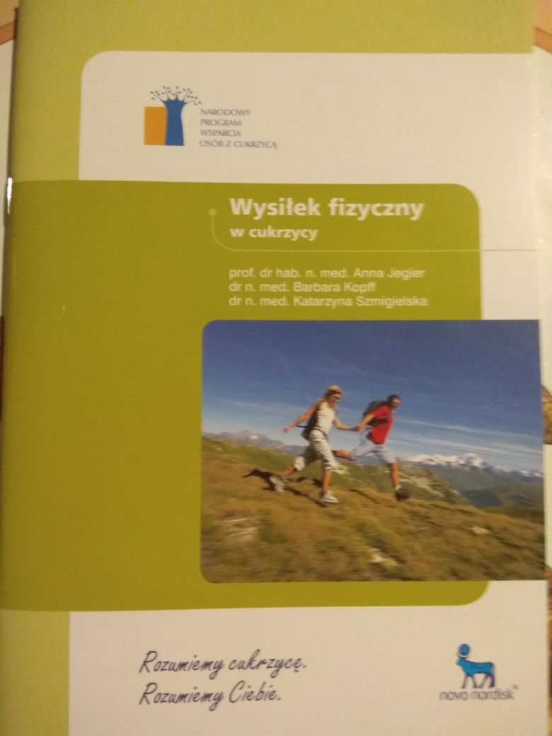 Książka " Wysiłek fizyczny w cukrzycy"