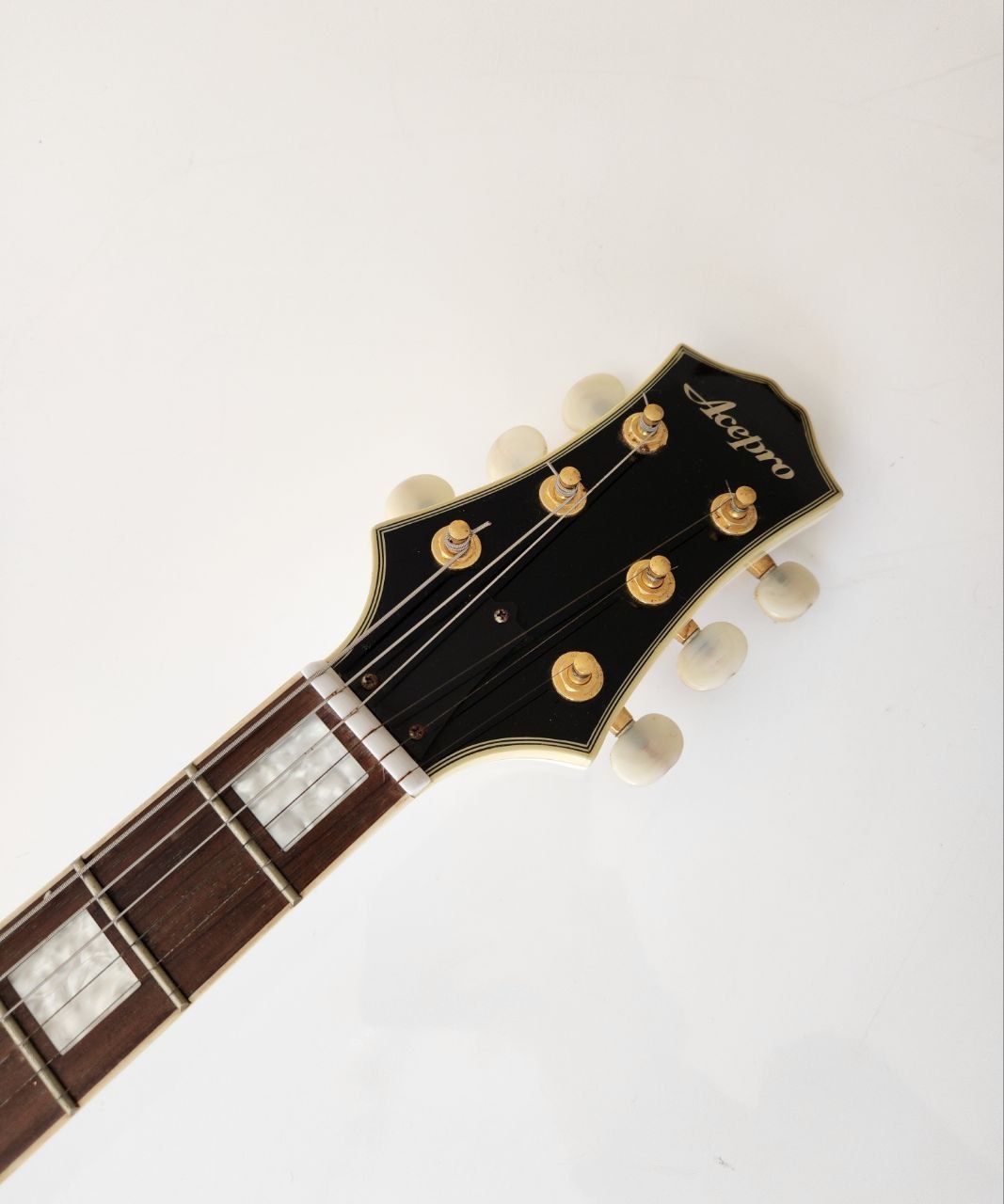 Guitarra Acepro White
