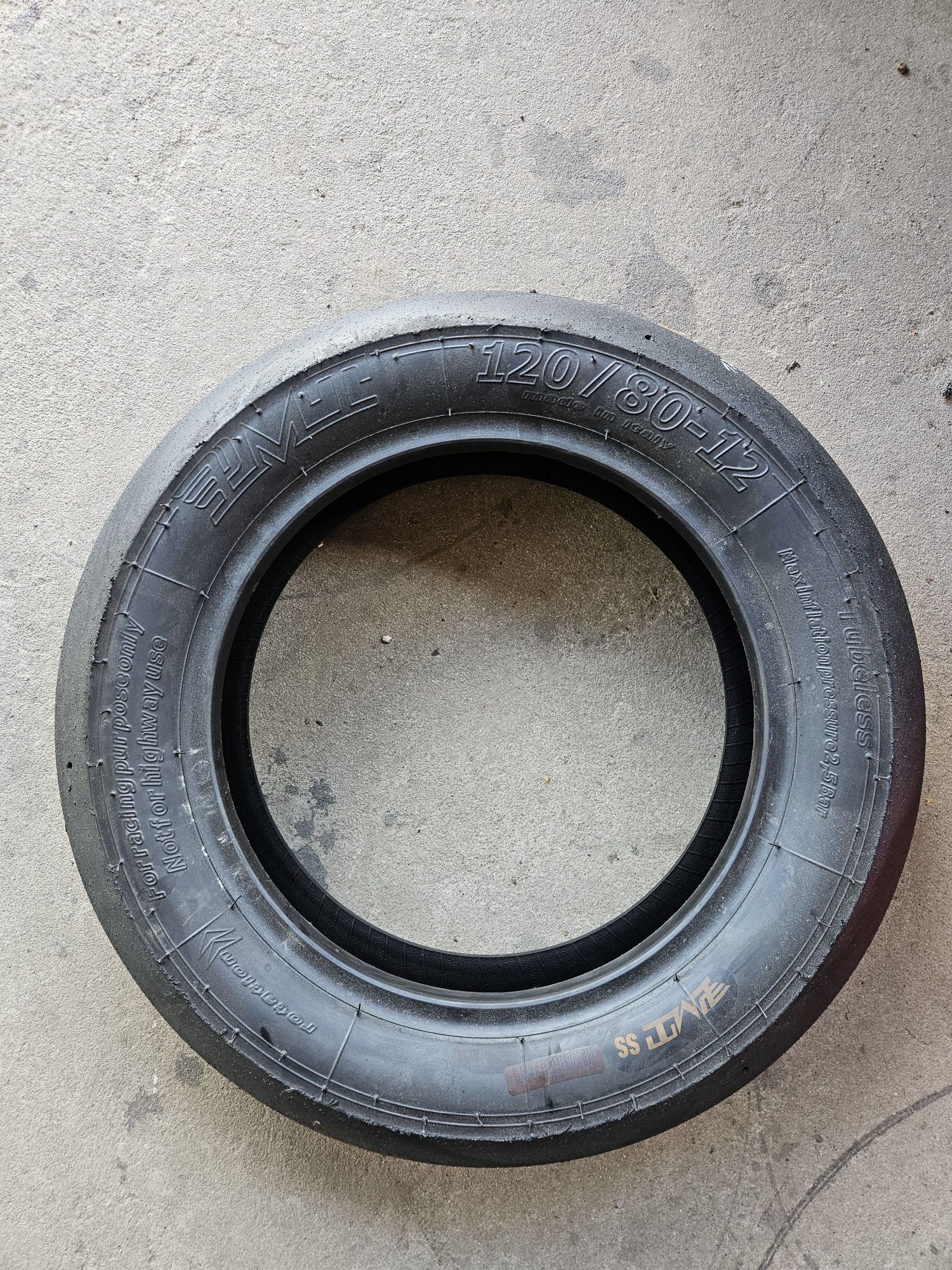 AMT 100/90R12 120/80R12 MRF SLICK
