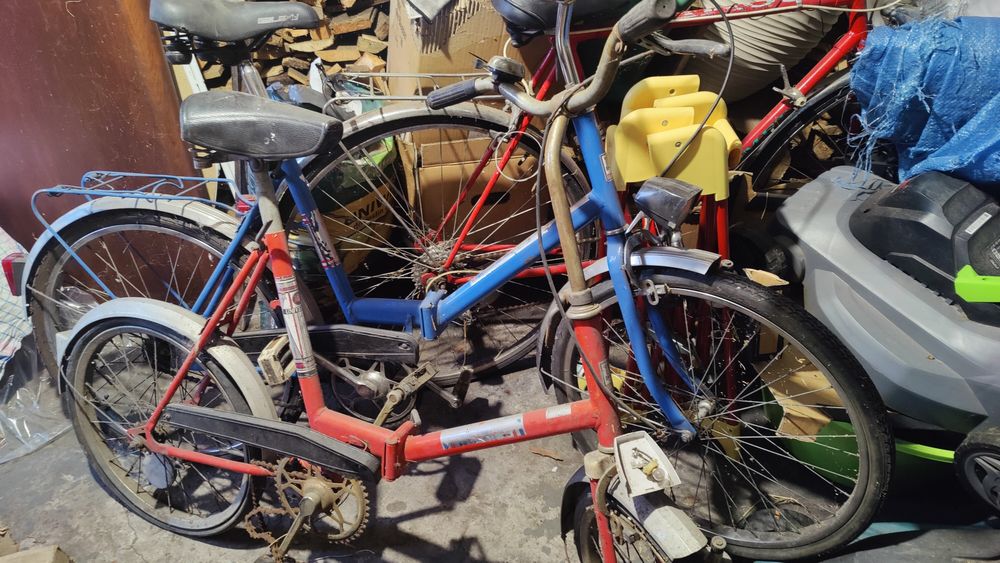 Rowery PRL Wigry jubilat Romet