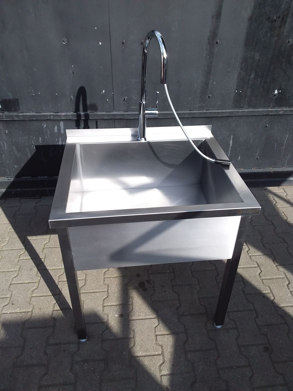 Zlew basen zlewozmywak 70x80cm gastronomiczny przemysłowy wysyłka