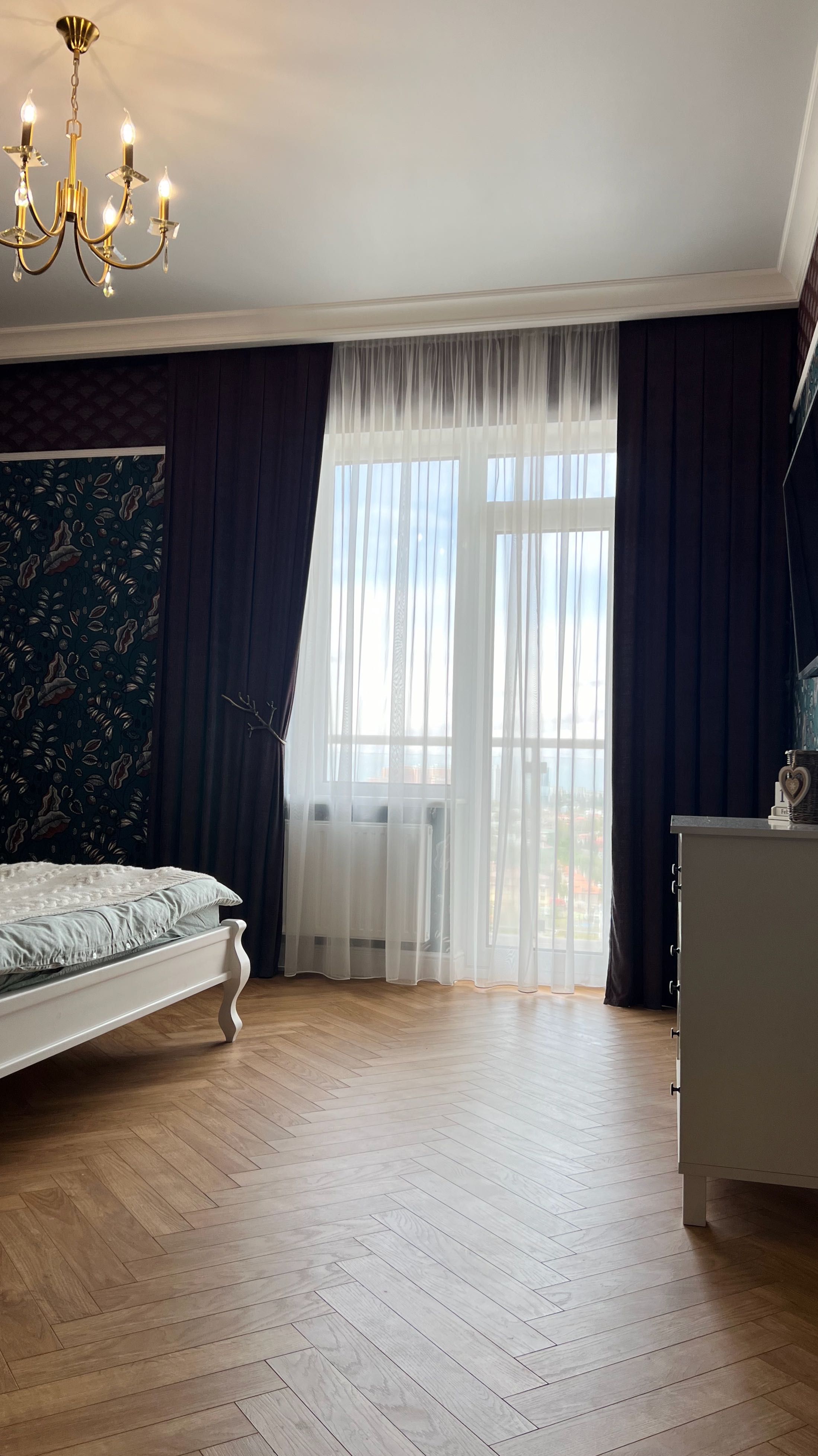 Аренда новой, красивой квартиры с двумя спальнями в ЖК Корфу.