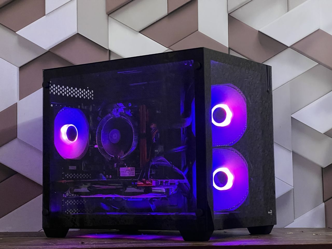 ПК Ryzen 5 3600/B450M-HDV/32gb/GTX 1080 Ti 11Gb/850W/NVMe512/HDD500Gb