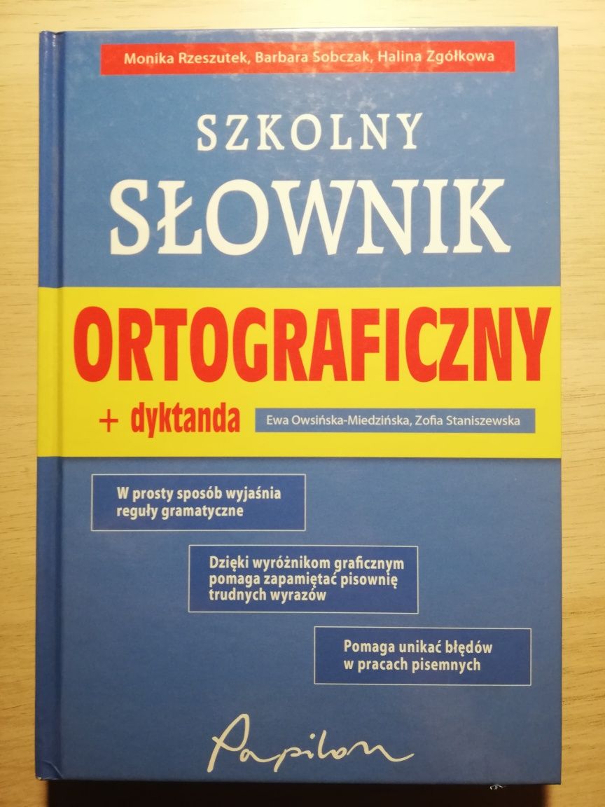 Szkolny słownik ortograficzny