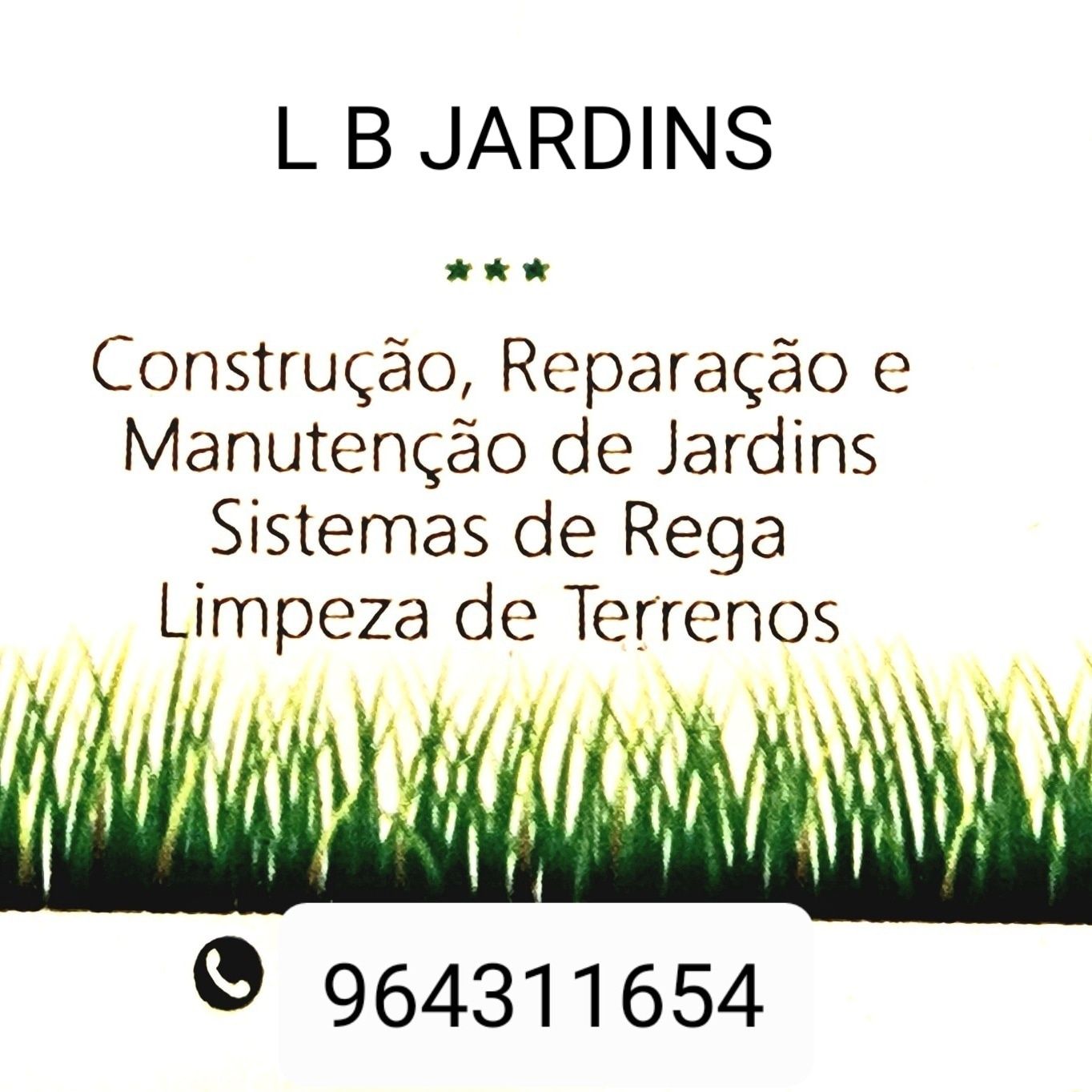 Trabalhos de jardinagem