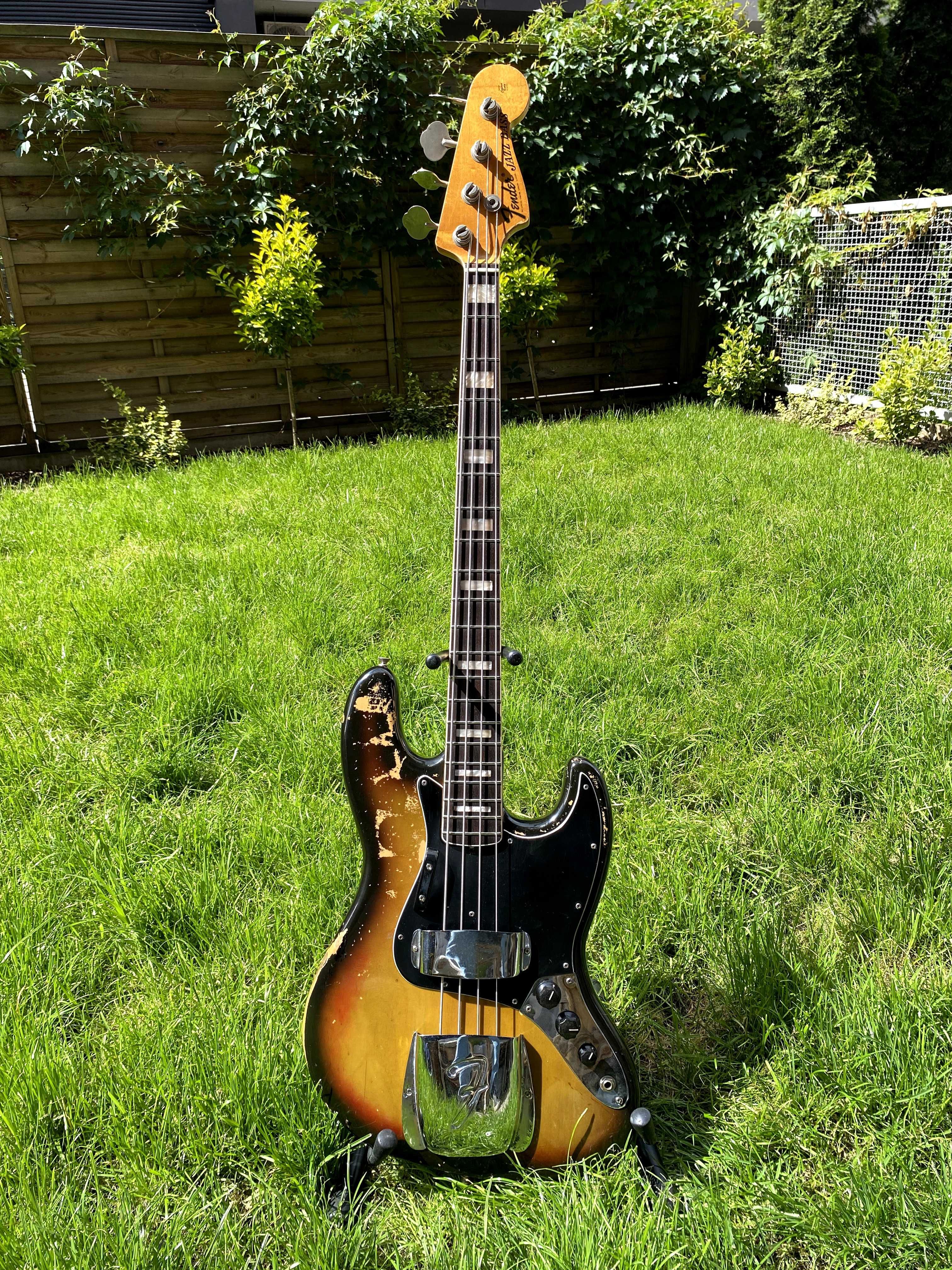 Fender Jazz Bass 1973 (USA, pełen oryginał)