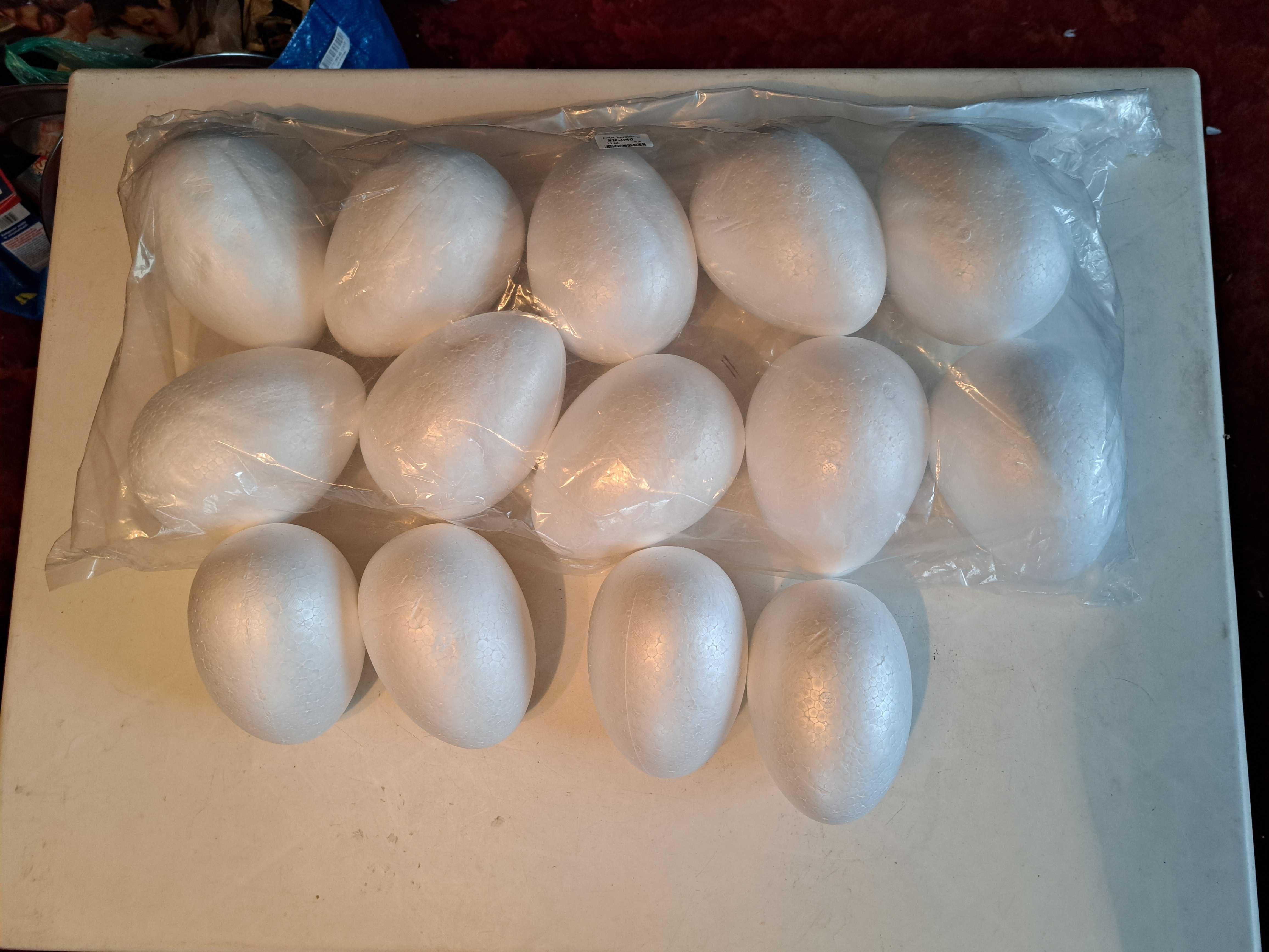 Ozdoby wielkanocne jaja jajka styropianowe zestaw