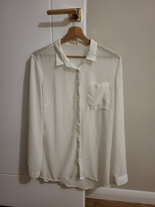 Biała koszula Sinsay r. L