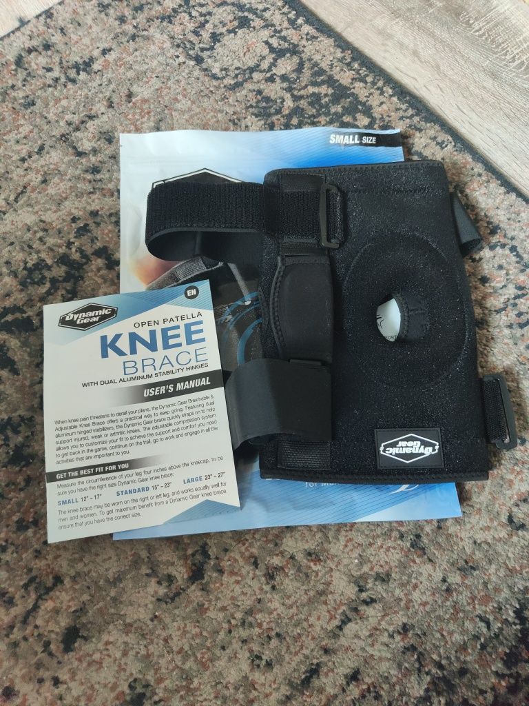 Orteza kolana S stabilizator usztywniacz na kolano staw kolanowy