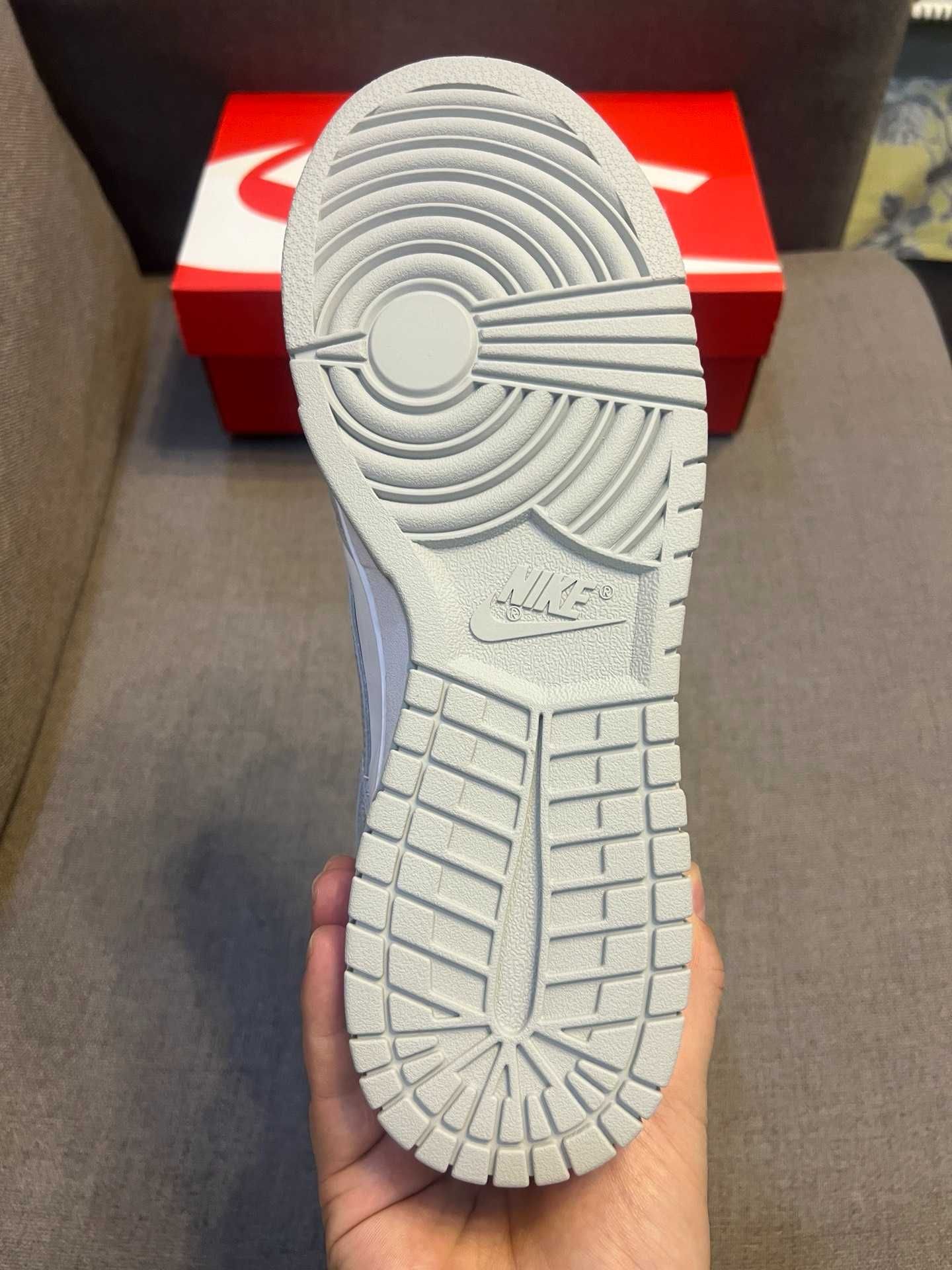 Buty_Damskie_męskie_Nike_Dunk_Low_szary_Nowy z metką  R.44