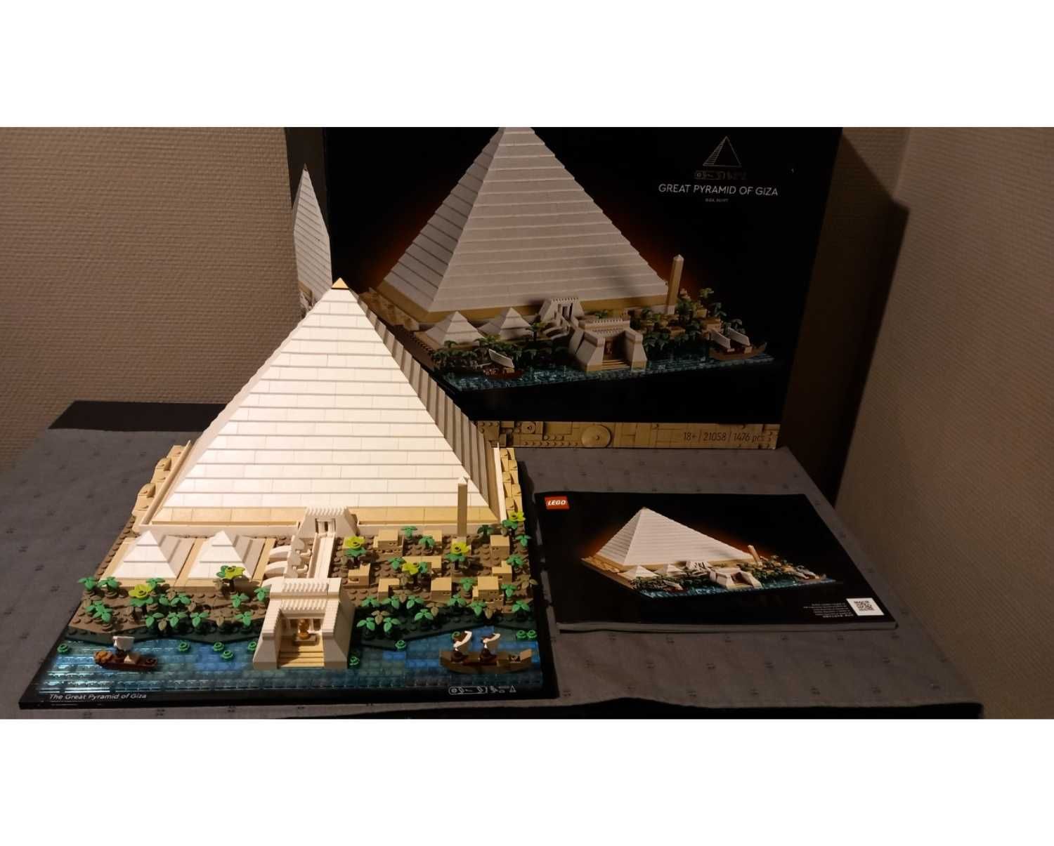 Zestaw LEGO Architecture 21058 Piramida Cheopsa Egips Klocki Prezent