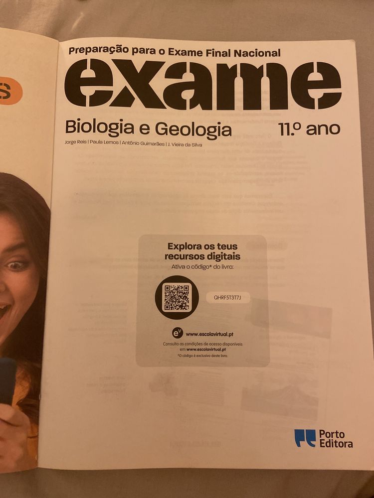 Preparação Exame Nacional Biologia e Geologia 2022 - Porto Editora