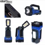 KRAFT&DELE Lampa Budowlana Warsztatowa Latarka Led  8000mah KD1262