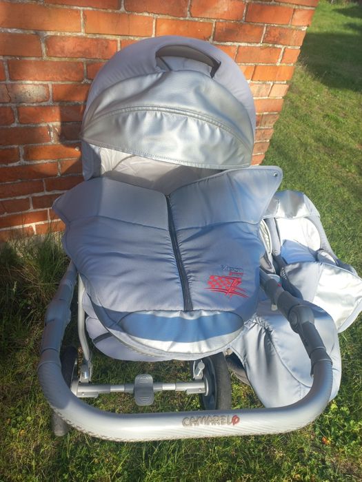 Sprzedam wózek 3w1 Camarelo Vision Sportline srebrny