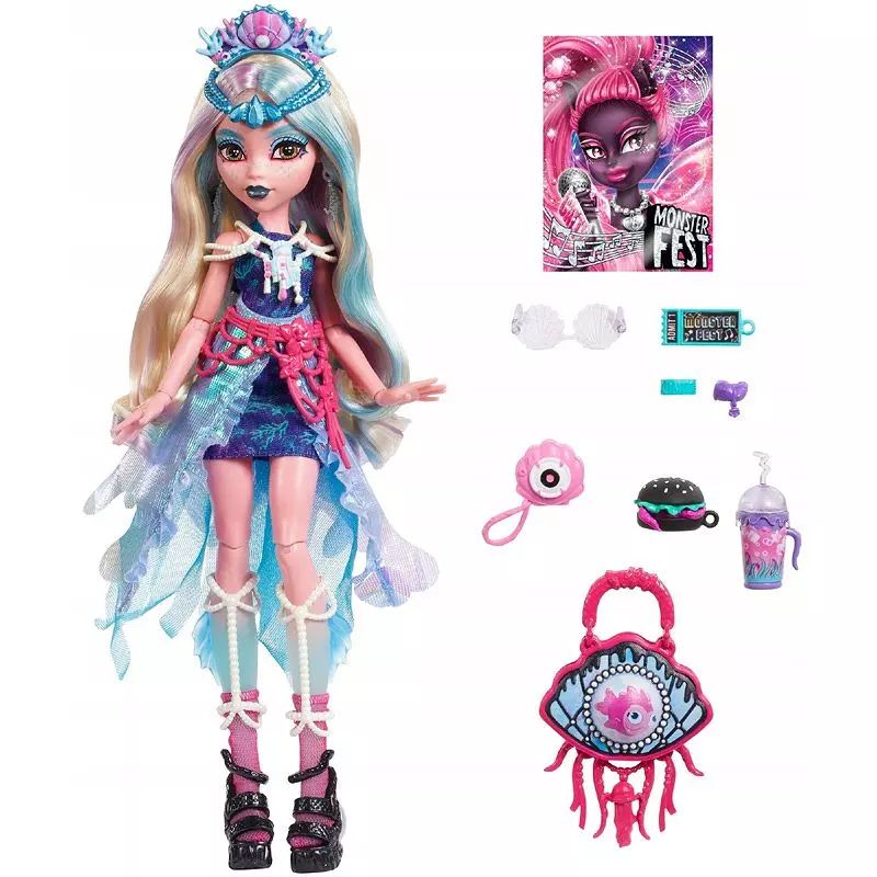 Monster High. HXH82 Lagoona Blue z festiwalowym strojem