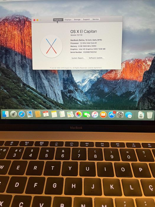 MacBook Retina 12" Early 2015 | 8GB RAM | 500GB SSD
