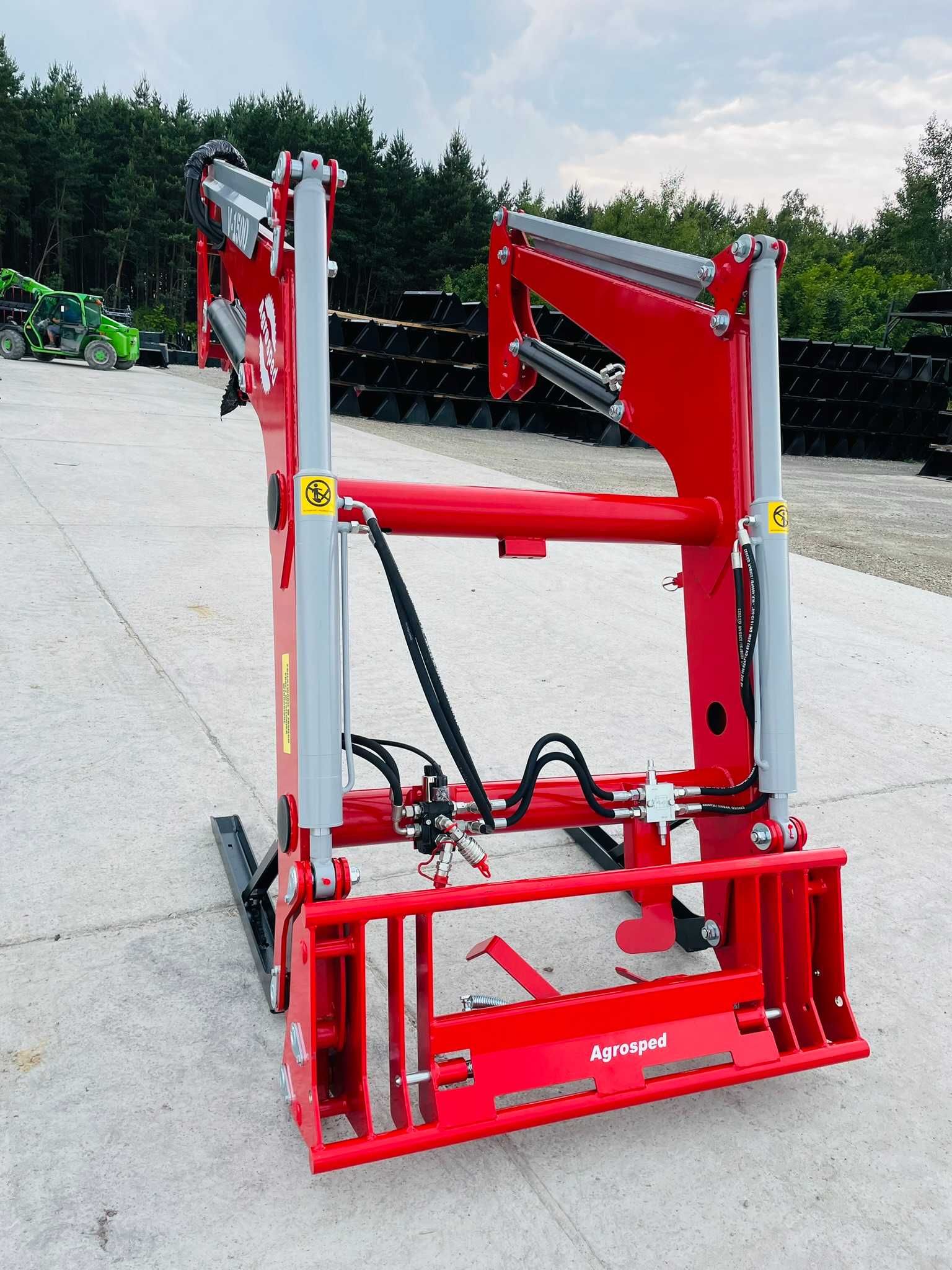 Ładowacz czołowy V-1500 AGROSPED MONTAŻ cała PL ursus mtz zetor