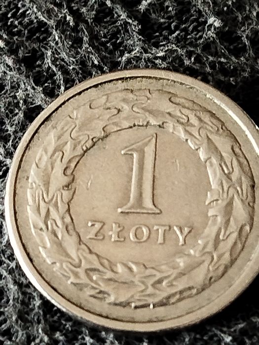 Moneta 1 zł.z 1991 roku