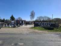 Zakład Kamieniarski Chocianów-Nagrobki -prostowanie pomników, kostka