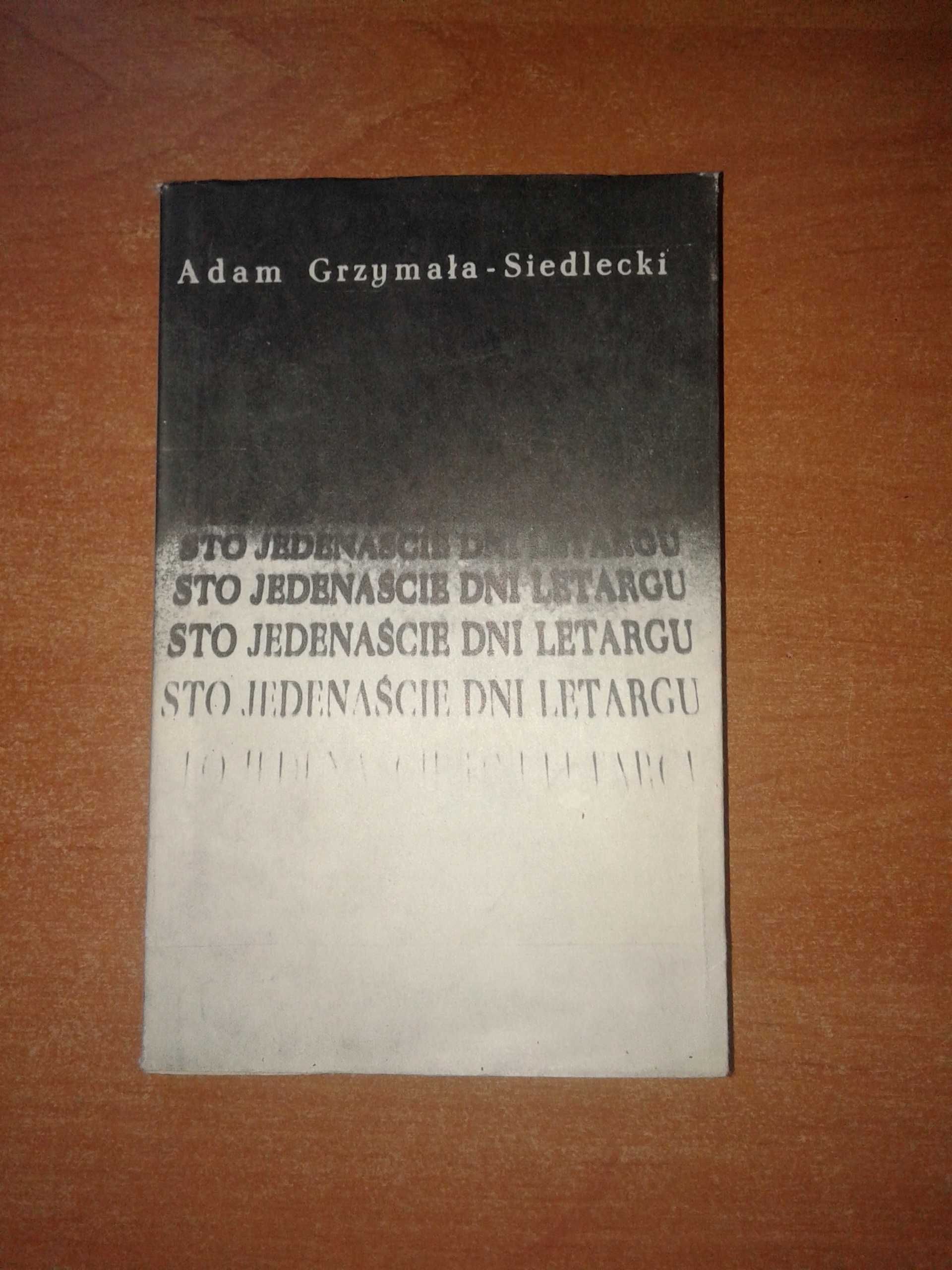 Sto jedenaście dni letargu - Adam Grzymała Siedlecki