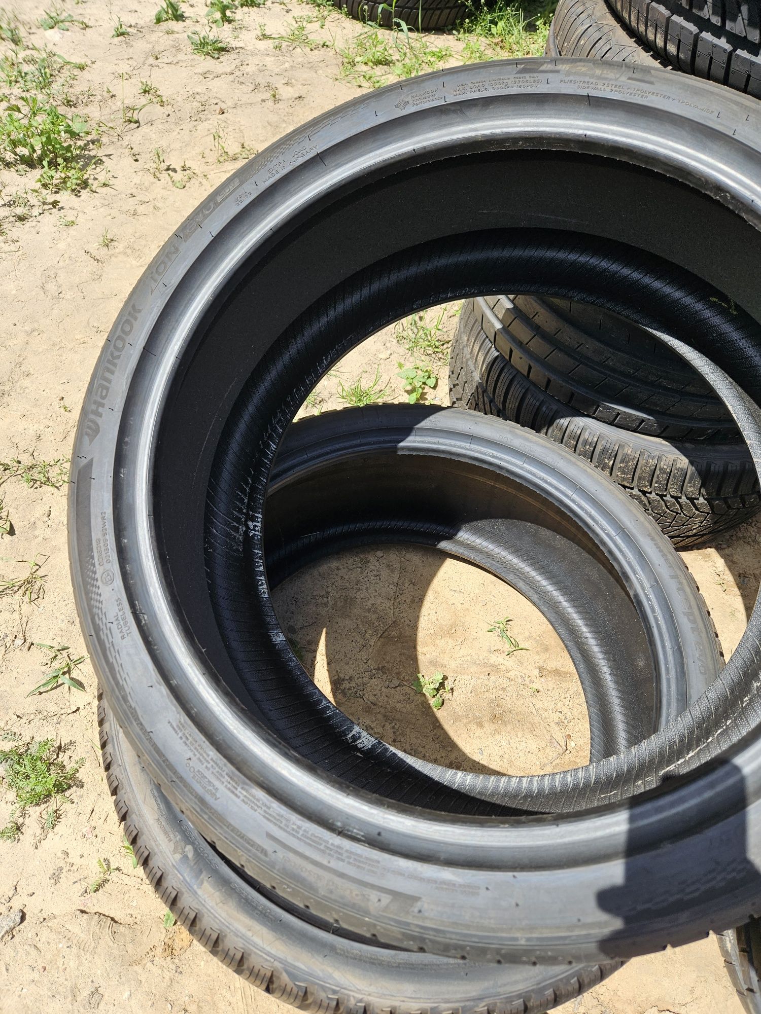 Hankook 295/35 r22 iON Evo SUV /// NOWA wysyłka sound absorber gąbka
