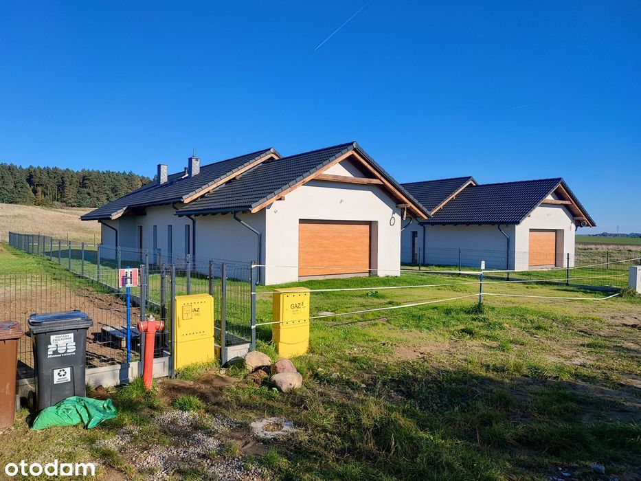 Nowy Dom Jednorodzinny 121m2 działka 800m2 Stan Deweloperski Okazja!